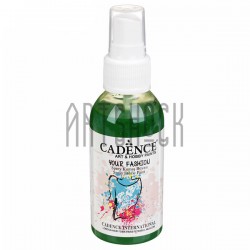 Краска-спрей для ткани, Leaf Green / Зеленый Лист, 100 мл, Cadence