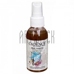Краска-спрей для ткани, Brown / Коричневая, 100 мл, Cadence