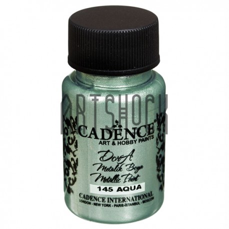 Краска акриловая «металлик» Dora, Aqua / Аква, 50 мл, Cadence