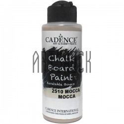 Краска акриловая для создания меловой доски, Mocca / Мокка, 120 мл, Cadence