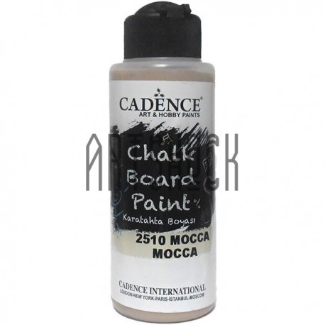 Краска акриловая для создания меловой доски, Mocca / Мокка, 120 мл, Cadence