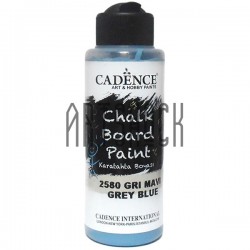 Краска акриловая для создания меловой доски, Grey Blue / Серо-голубая, 120 мл, Cadence
