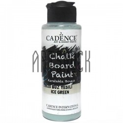 Краска акриловая для создания меловой доски, Ice Green / Мятная, 120 мл, Cadence