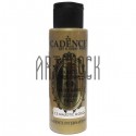 Краска акриловая с эффектом золочения Water-Based Gilding Paint, Majestic Gold / Величественное Золото, 70 мл, Cadence