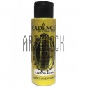 Краска акриловая с эффектом золочения Water-Based Gilding Paint, Pure Gold / Чистое Золото, 70 мл, Cadence