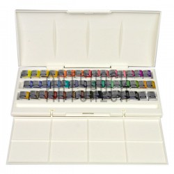 Набор акварельных красок в пластиковом пенале, 45 цветов, Winsor & Newton