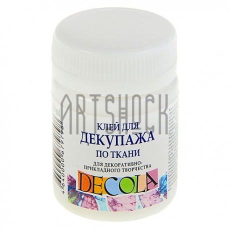 Клей для декупажа по ткани, 50 мл, Decola