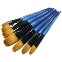 Кисти синтетические Shine Blue (RG-10214), овальные, REGINA