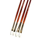Кисти синтетические White Gold (10215), овальные, CONDA