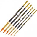 Кисти синтетические Golden Night (RG-10044), круглые, REGINA