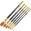 Кисти синтетические Golden Night (RG-10045), плоские, REGINA