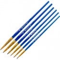Кисти синтетические Crystal (RG-888), круглые, REGINA