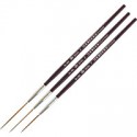 Кисти синтетические Dark Chocolate (RG-10061), лайнеры, REGINA
