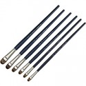 Кисти синтетические (L95520 / L95525), овальные, Royal & Langnickel