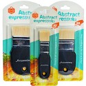 Кисти синтетические Abstract (K0056), флейцы плоские, KeepSmiling